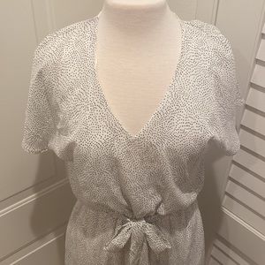 Sienna Sky Midi Black & White Dress